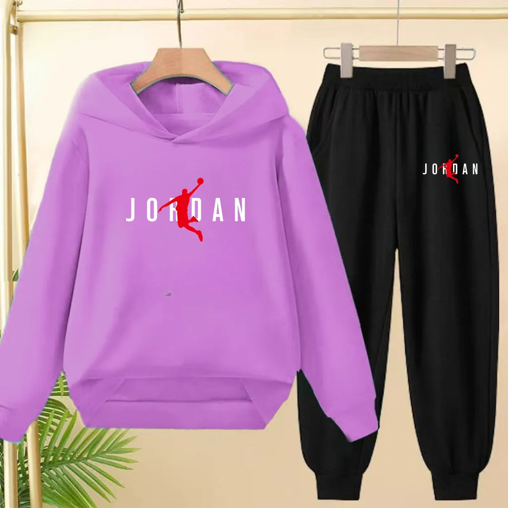 Fashionable Hooded Sweatshirts Casual Sportswear Cartoon-patterned Jackets Boys Girls Aged 3to13suitable for Outdoor Activities