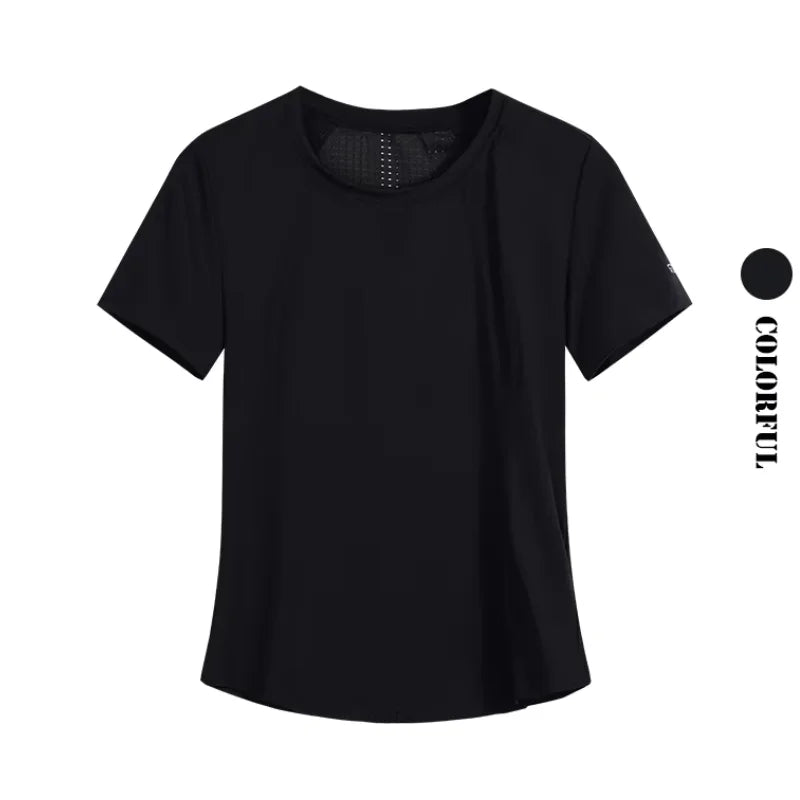 DRUR Loose Fit Summer Yoga Set Women 2 Piece Lightweight Breathable Sport Shirts Sweatpants Suit 2pcs Sportswear Outfit Yogawear