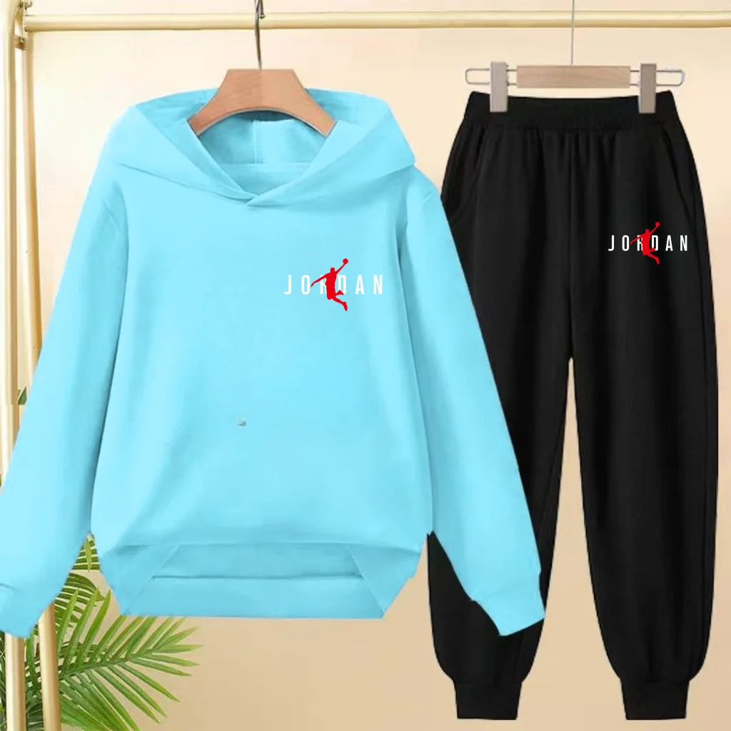 Fashionable Hooded Sweatshirts Casual Sportswear Cartoon-patterned Jackets Boys Girls Aged 3to13suitable for Outdoor Activities
