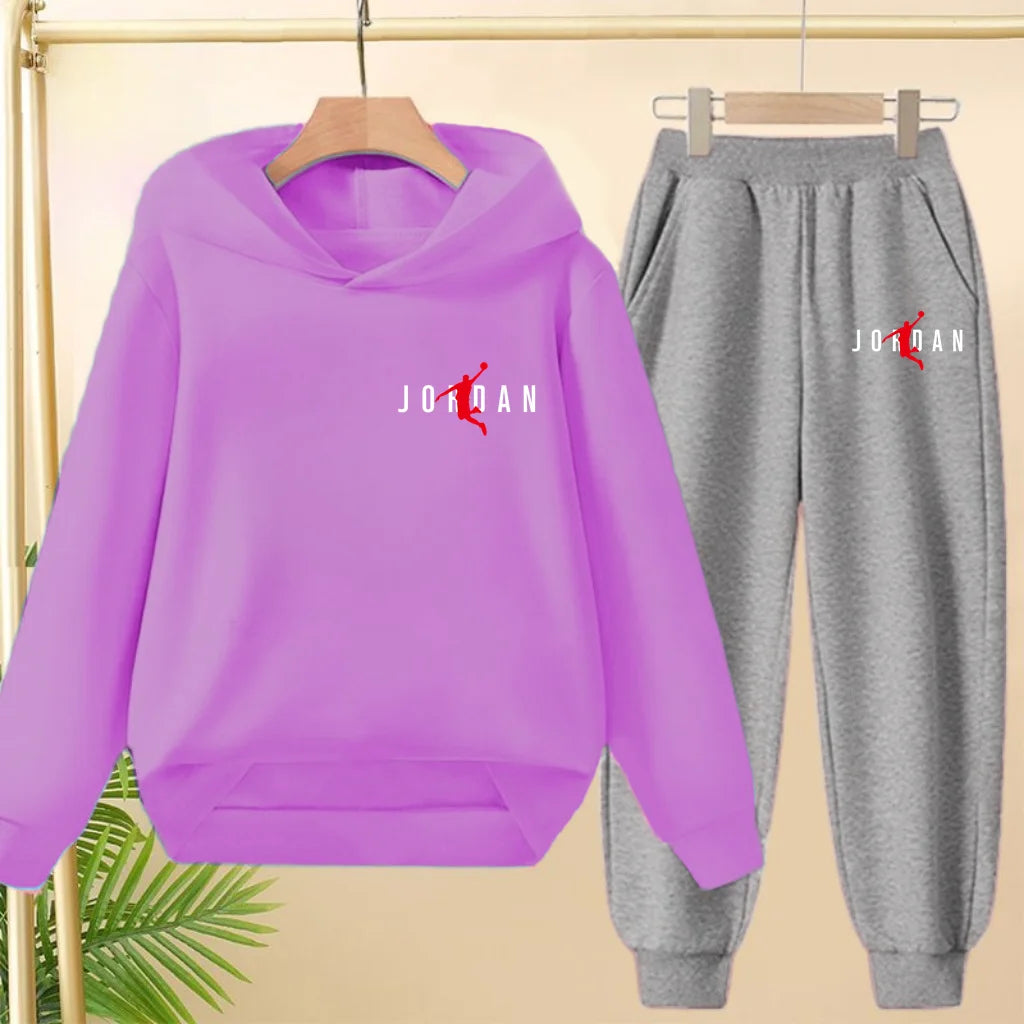 Fashionable Hooded Sweatshirts Casual Sportswear Cartoon-patterned Jackets Boys Girls Aged 3to13suitable for Outdoor Activities