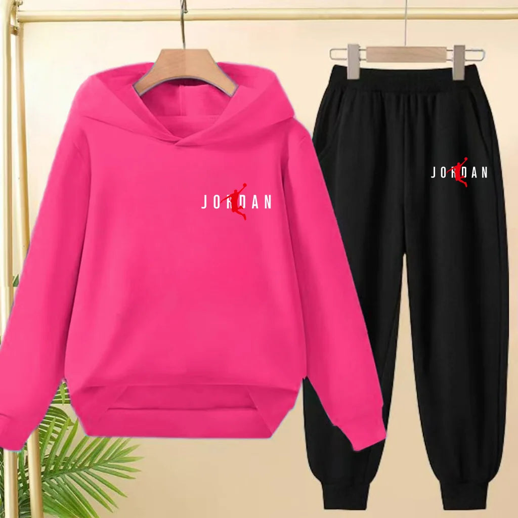 Fashionable Hooded Sweatshirts Casual Sportswear Cartoon-patterned Jackets Boys Girls Aged 3to13suitable for Outdoor Activities