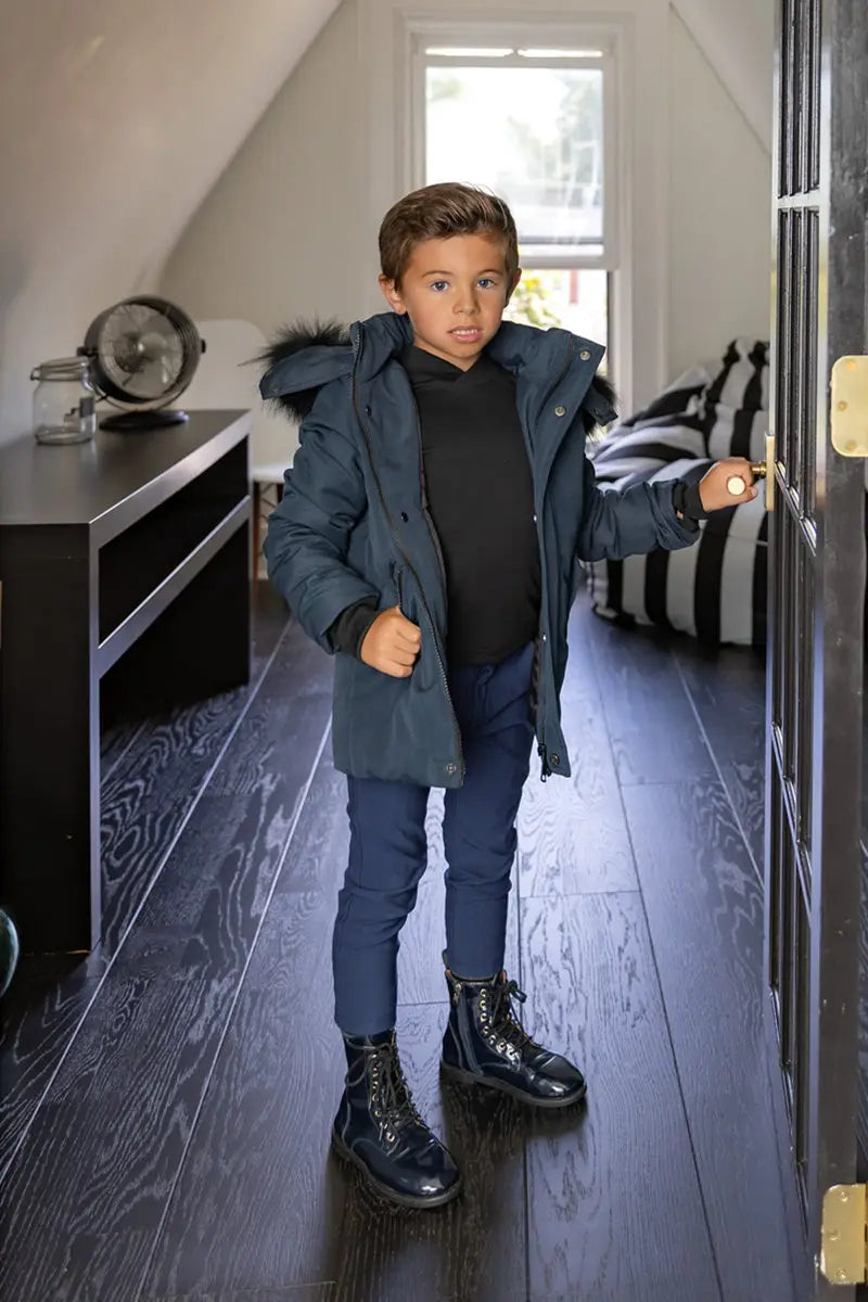 AP coats for boys to man Yeshiva Unisex boys and girls family matching winter coats children parka matte coat