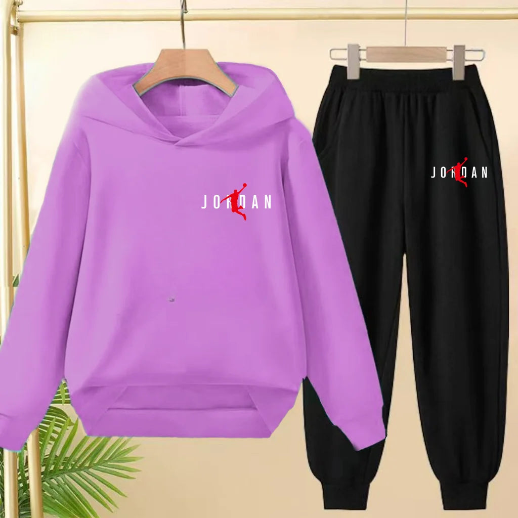 Fashionable Hooded Sweatshirts Casual Sportswear Cartoon-patterned Jackets Boys Girls Aged 3to13suitable for Outdoor Activities
