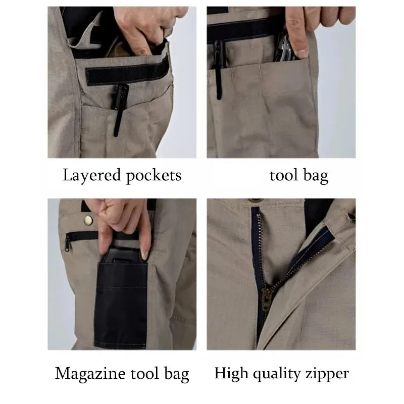 Tactical Pants Men Waterproof Waterproof pants men Combat Trousers Outdoor Multi-pocket Wear-resistant Cargo Pant
